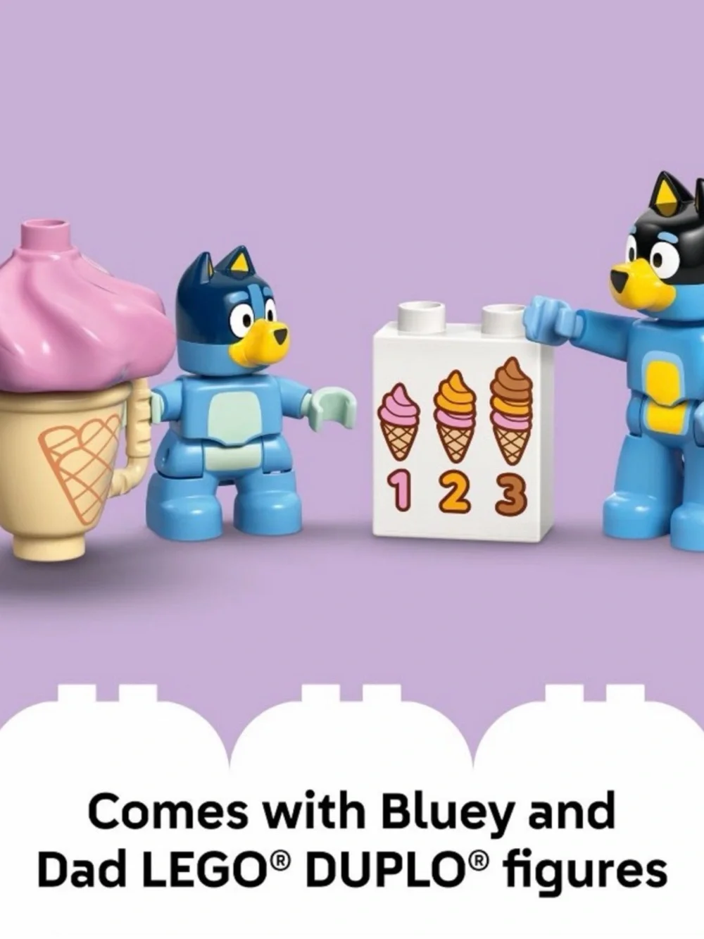 LEGO DUPLO Bluey Ice Cream Trip with Bluey - Toddler Toy For Boys and Girls - Picture 7 of 7